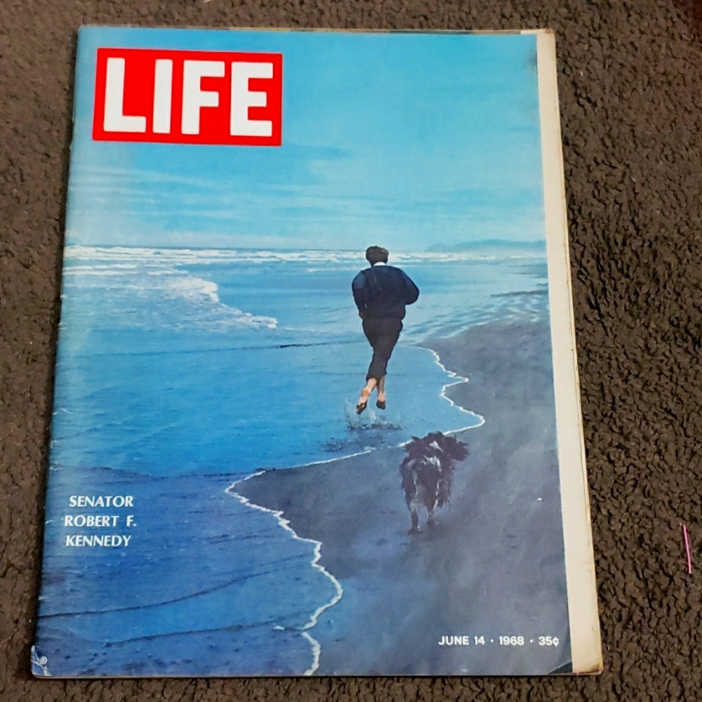 1968 Life magazine.  Senator Robert F. Kennedy cover
